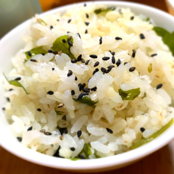 磯の香り!わかめごはん